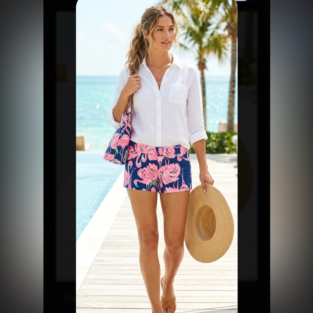 Lilly Pulitzer Pink Flamingo  Shorts